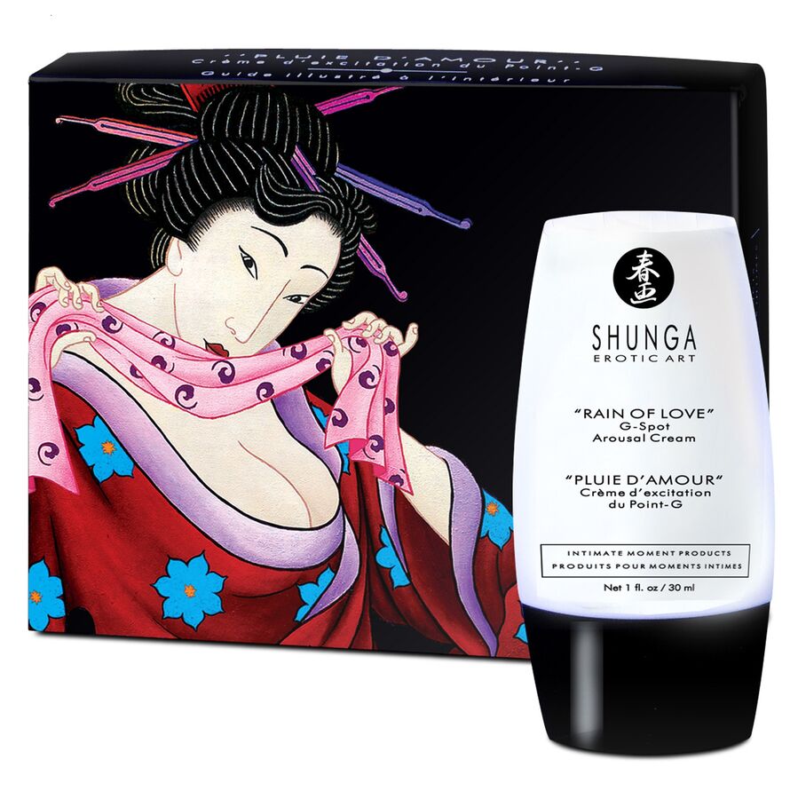 Shunga — Crème stimulante rain of love point g