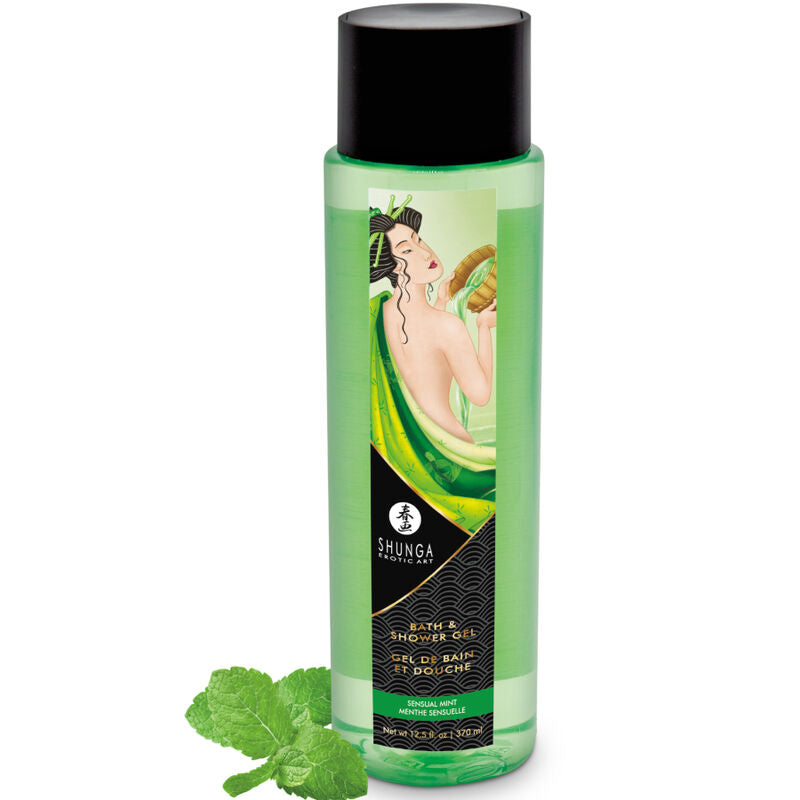 Shunga Bade- und Duschgel Sensual Mint, 370 ml