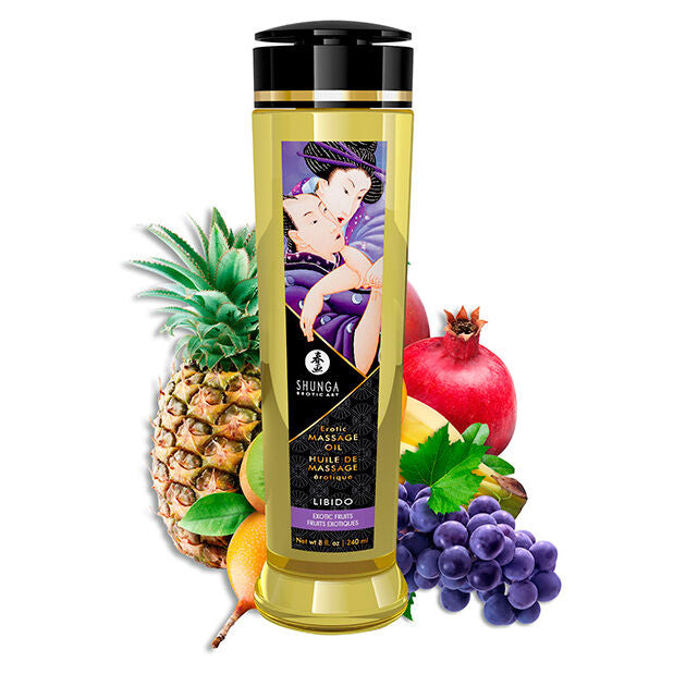 Shunga — Huile de massage érotique libido 240 ml