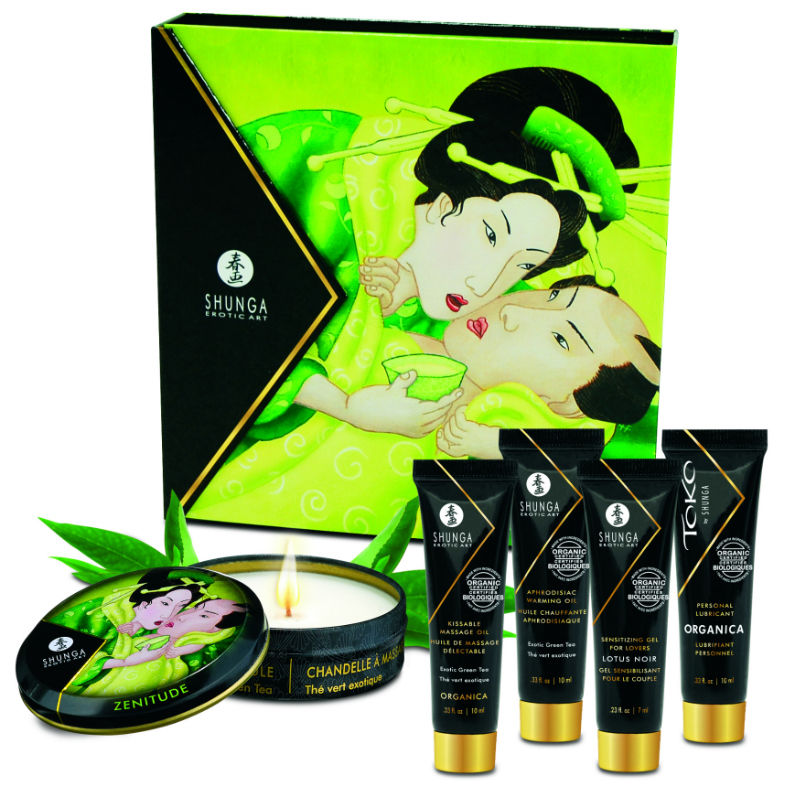 Shunga — Kit thé vert bio secret geisha