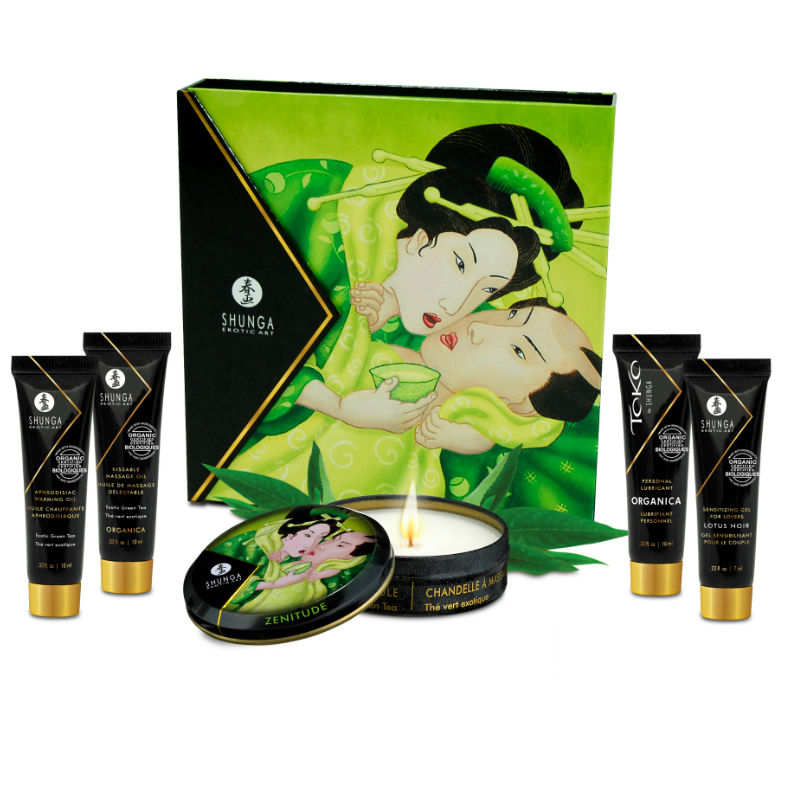 Shunga — Kit thé vert bio secret geisha