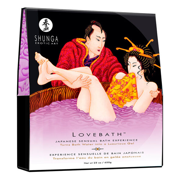 Bagno gelificato Shunga Lovebath al loto sensuale
