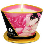 Shunga Caress by Candlelight – Candela da massaggio alle rose, 170 ml