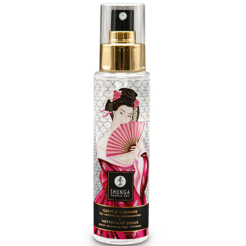 Shunga – Spray limpiador suave para juguetes sexuales, 115 ml