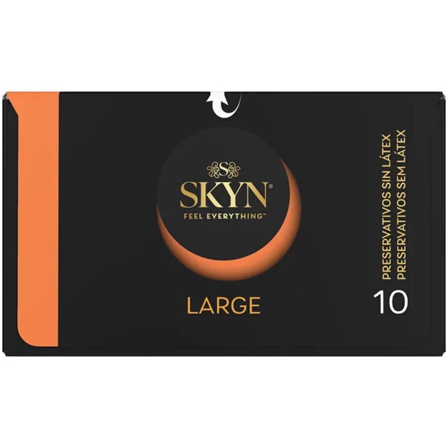 SKYN Large – Preservativi larghi senza lattice, 10 pezzi