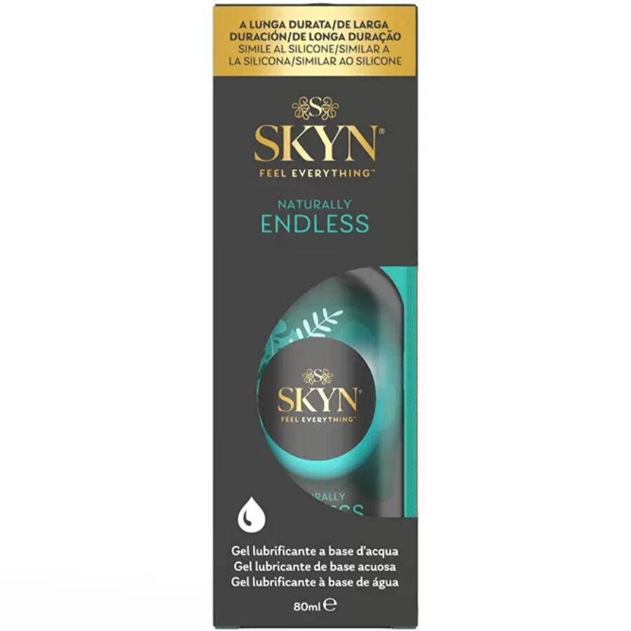 SKYN Naturally Endless 80 ml — Lubrifiant à base d’eau longue durée