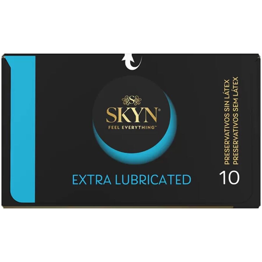 SKYN Extra Lubricated – Preservativi senza lattice, 10 pezzi