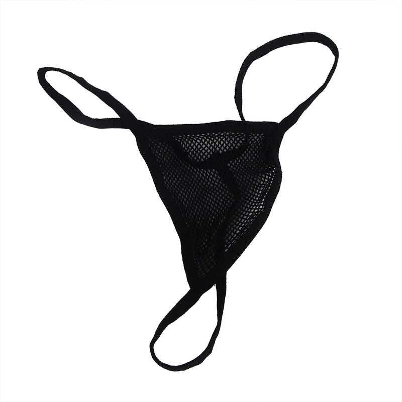Subblime — Ensemble résille à strass et gants — Noir