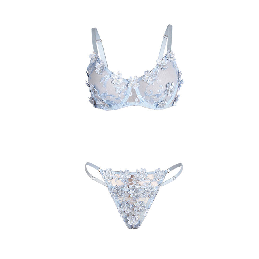 Subblime 957629 — Ensemble brodé bleu ciel