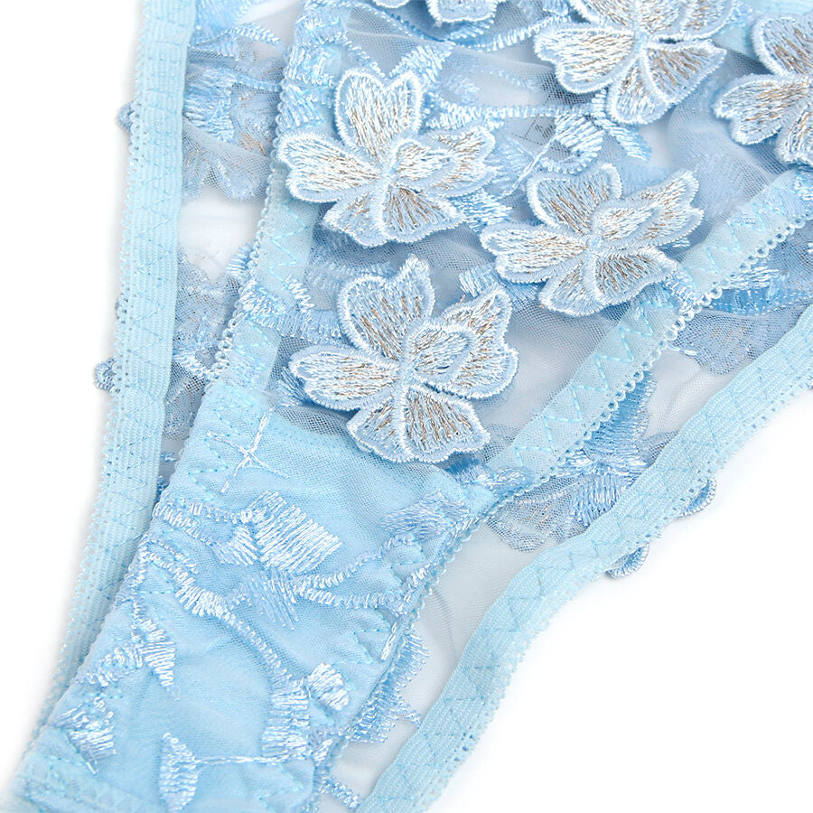 Subblime 957629 — Ensemble brodé bleu ciel
