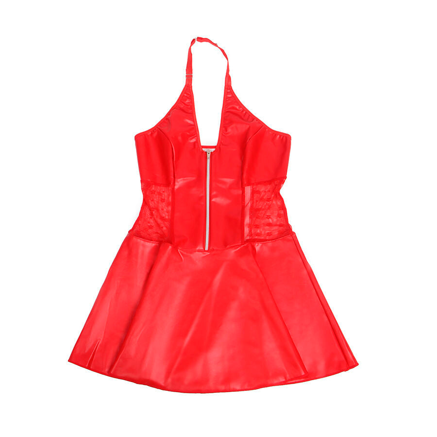 Subblime 957728 — Robe rouge dos nu à zip