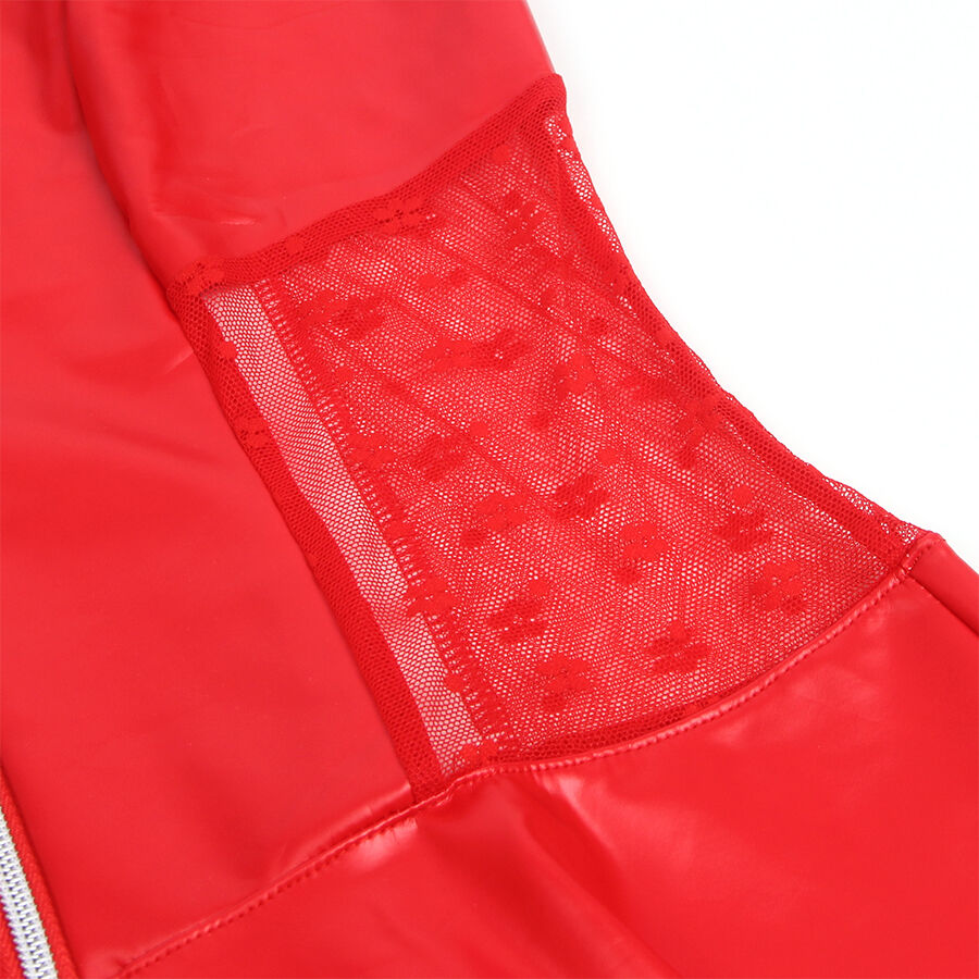 Subblime 957728 — Robe rouge dos nu à zip