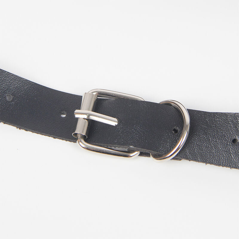 Subblime – Strumpfband-Harness mit Ringen, Schwarz