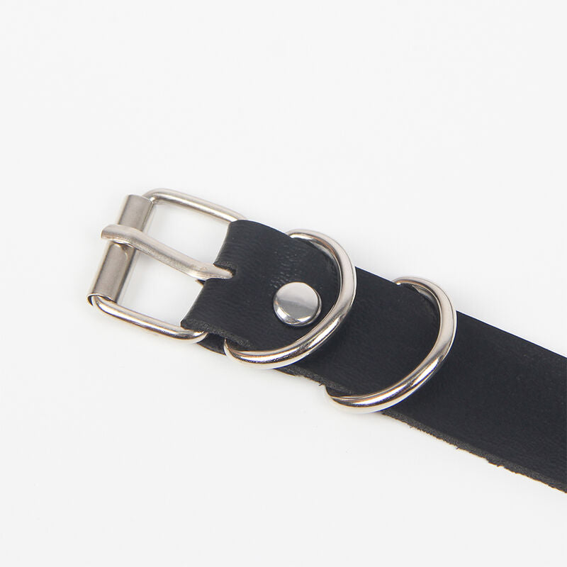 Subblime – Strumpfband-Harness mit Ringen, Schwarz