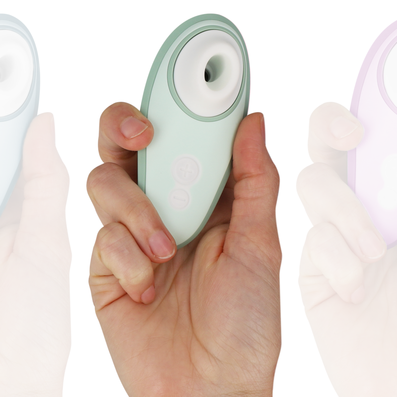 Womanizer Liberty 2 – Druckwellenvibrator mit magnetischer Schutzkappe – Grün