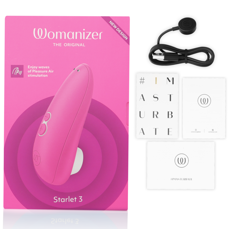 Womanizer Starlet 3 – Druckwellenvibrator im Taschenformat – Rosa