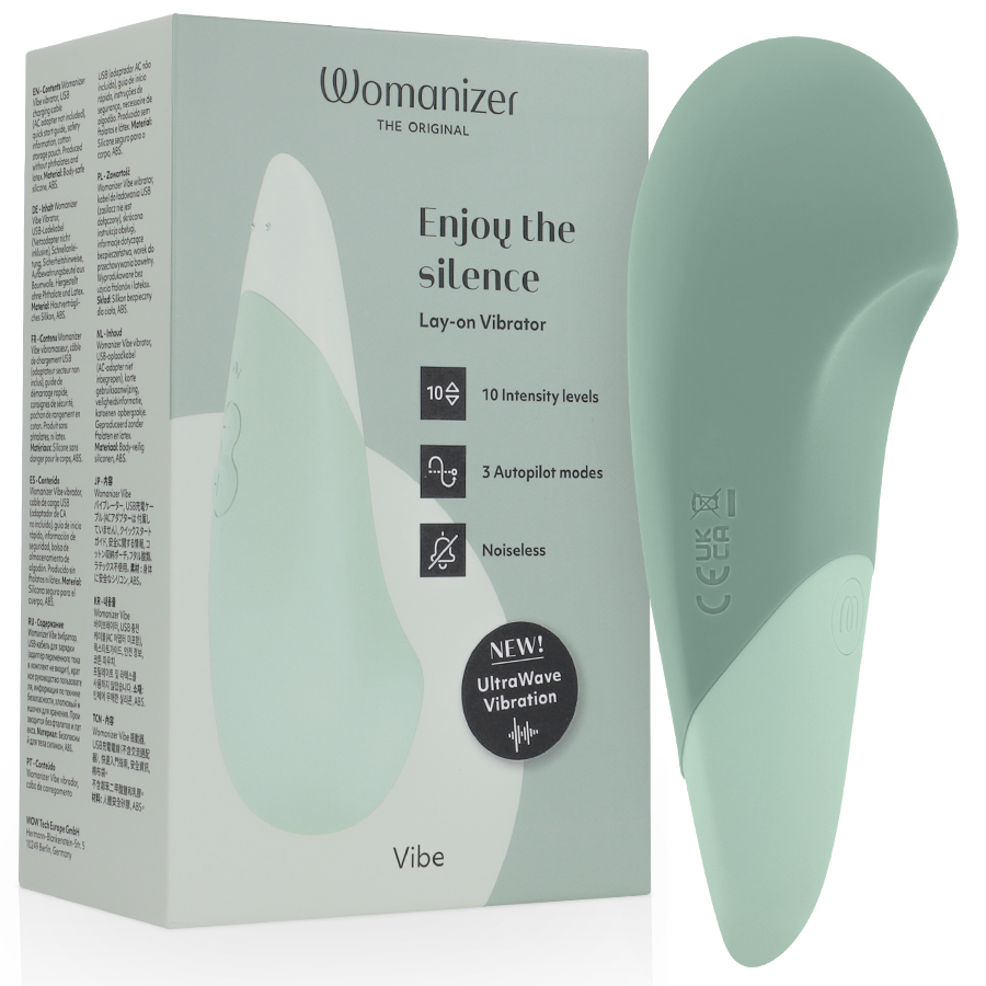 Womanizer Vibe — Vibromasseur clitoridien UltraWave — Sauge
