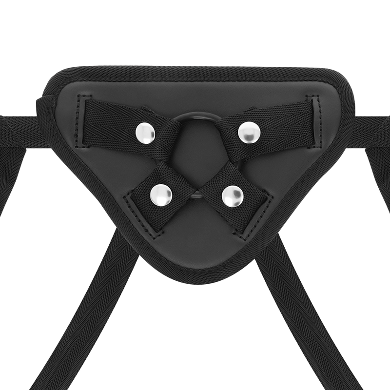 Arnés strap-on X Ray con anillas de silicona